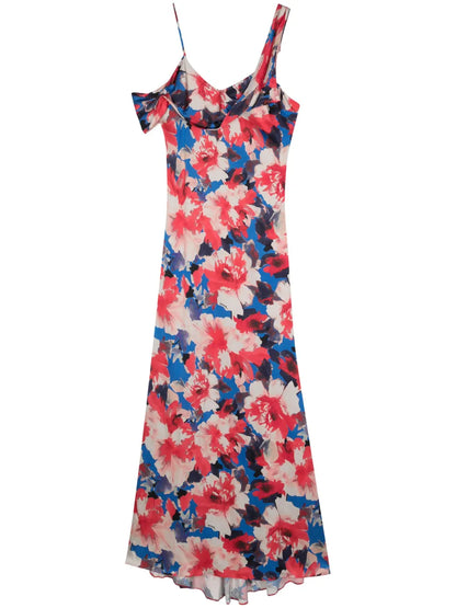 Floral-Print Maxi Dress