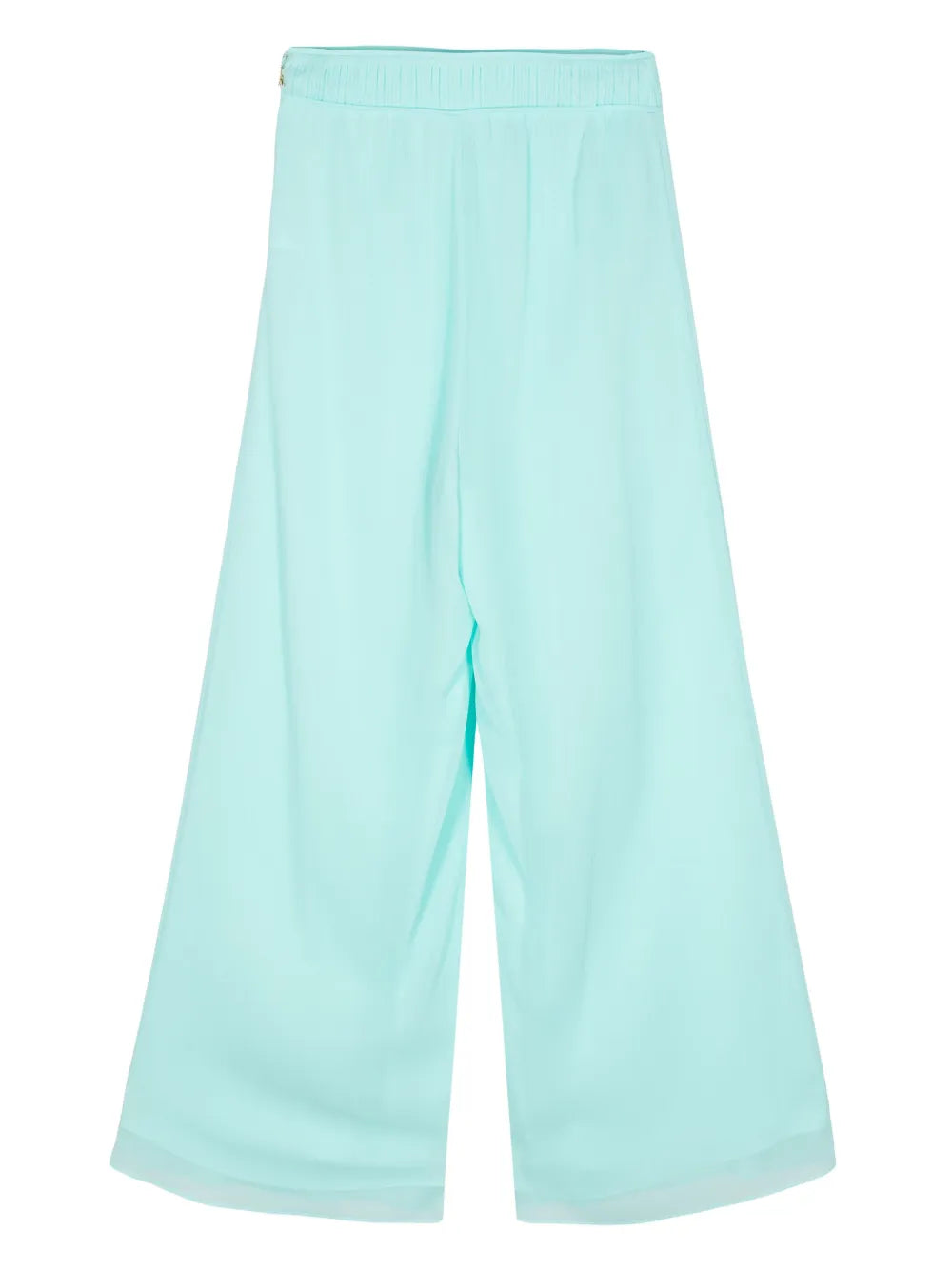 Pleated Wide-Leg Trousers