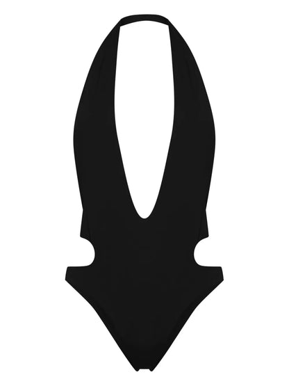 Plunging U-Neck Swimsuit