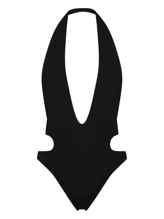 Plunging U-Neck Swimsuit
