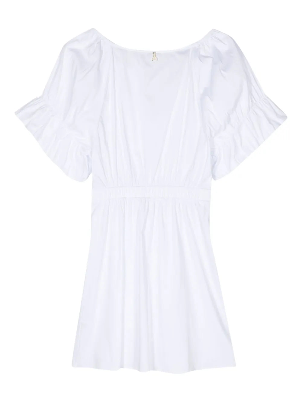 Split-Neck Minidress