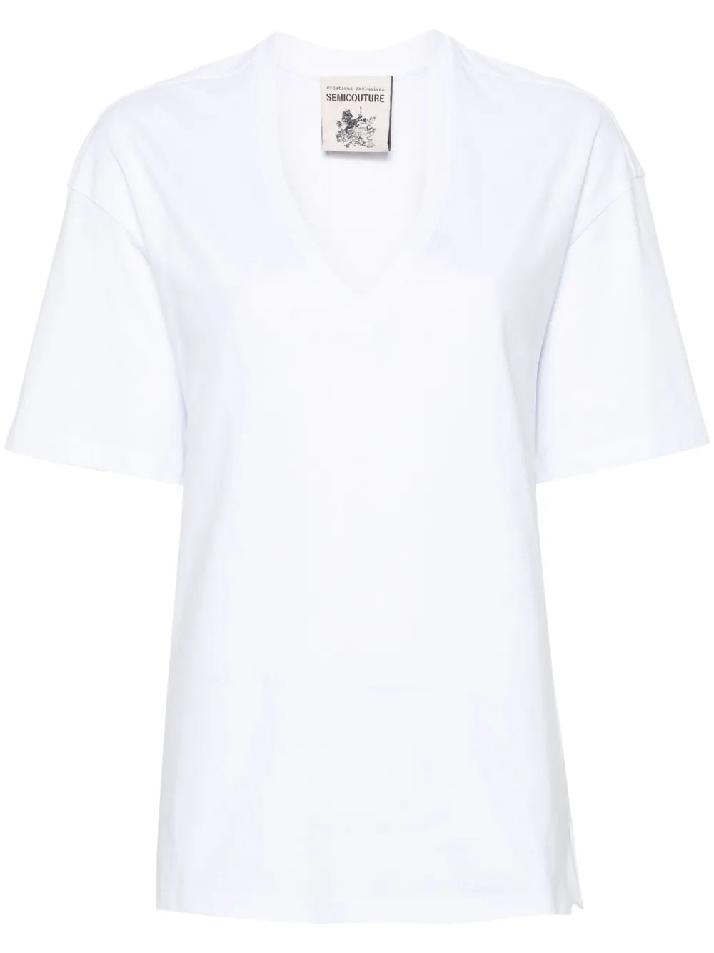 V-Neck Cotton T-Shirt