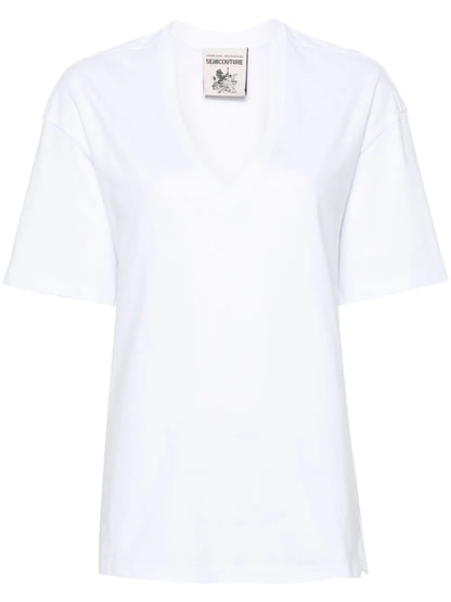 V-Neck Cotton T-Shirt