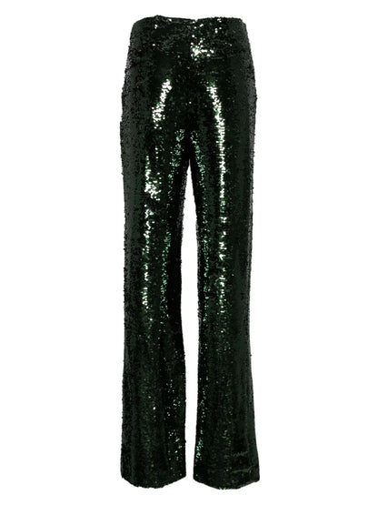 Sequin-Embellished Trousers