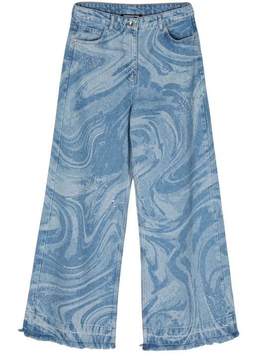 High-Rise Wide-Leg Jeans
