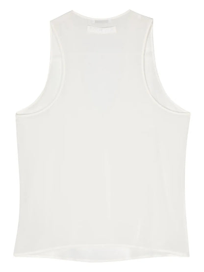 Crepe-De-Chine Tank Top