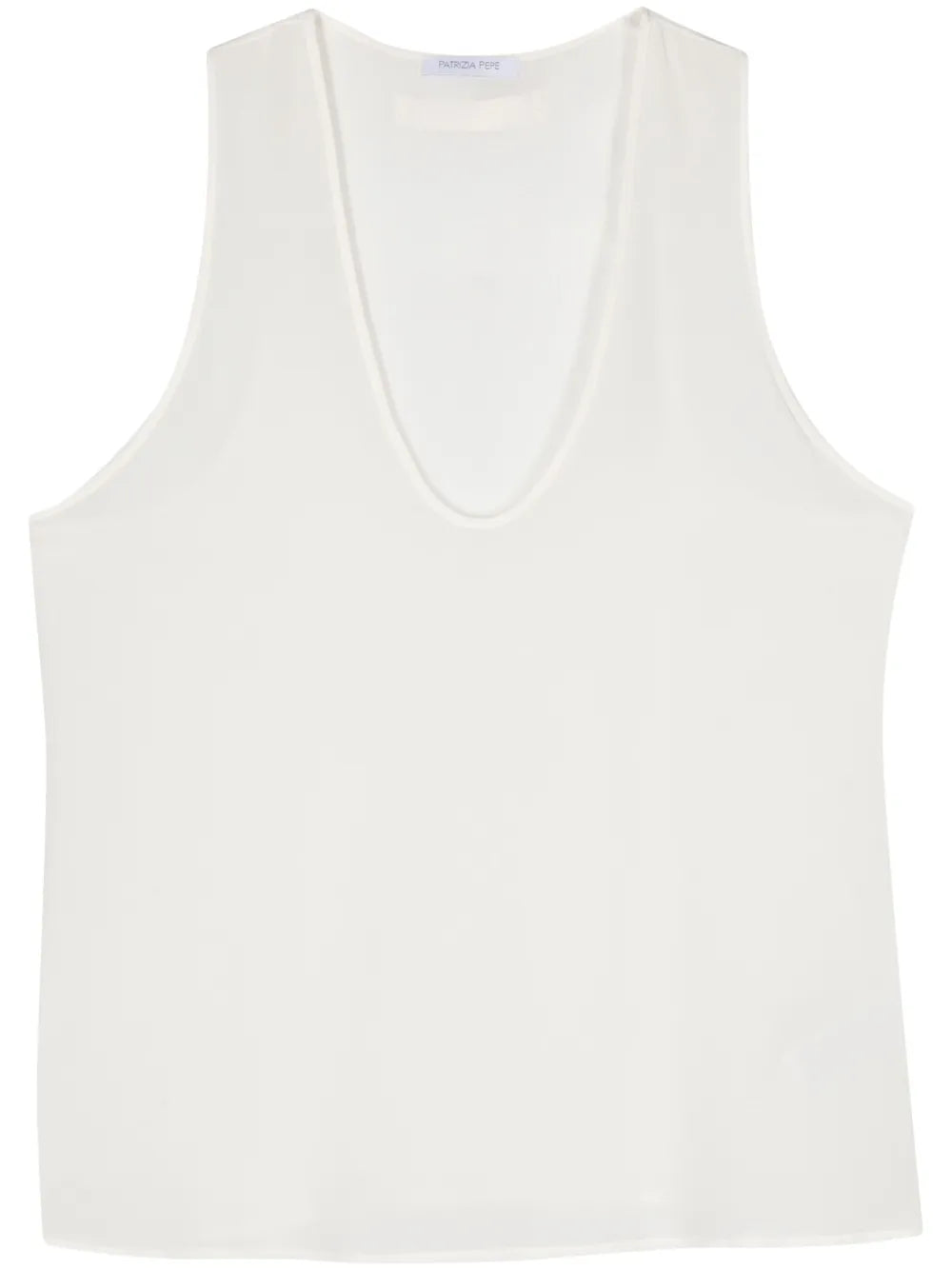 Crepe-De-Chine Tank Top