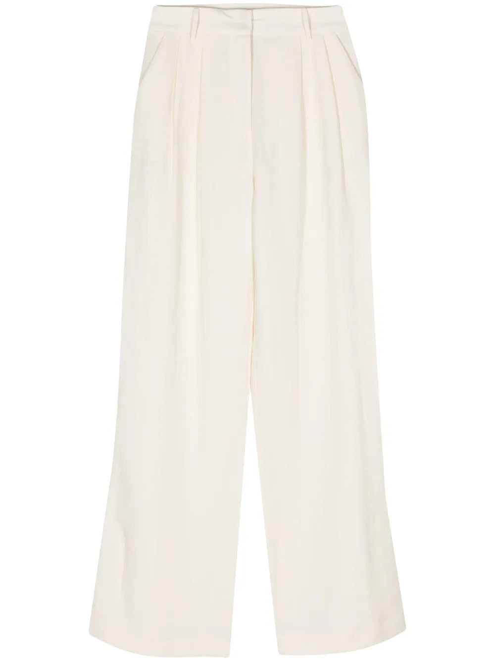 High-Waist Palazzo Trousers