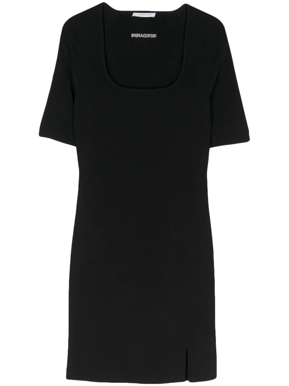 Jacquard-Logo Dress