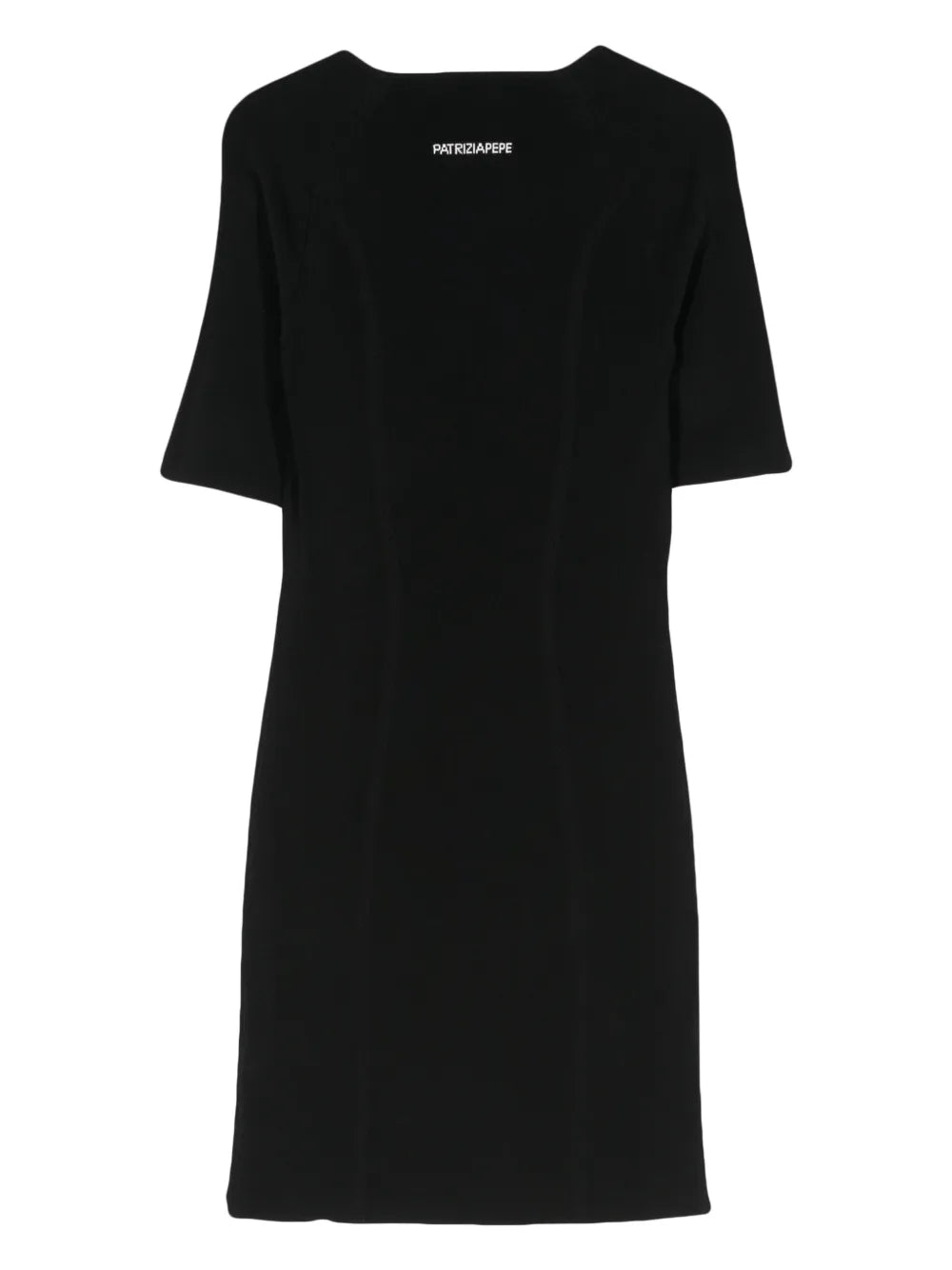 Jacquard-Logo Dress