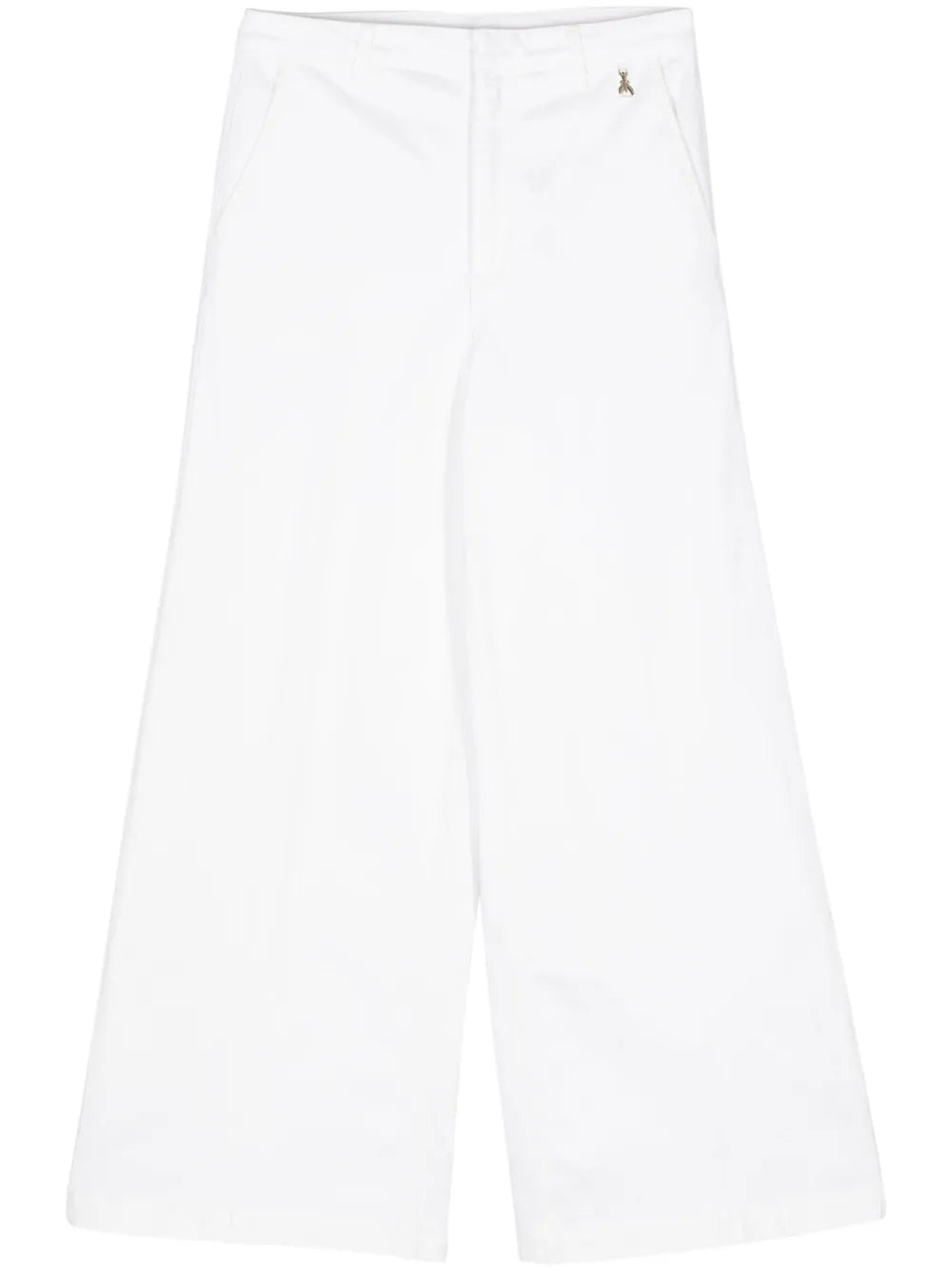 Logo-Charm Wide-Leg Trousers