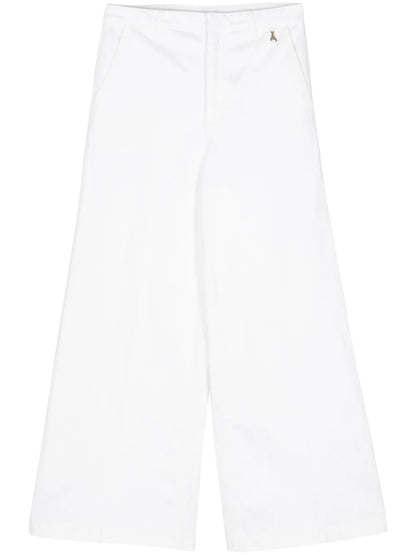 Logo-Charm Wide-Leg Trousers