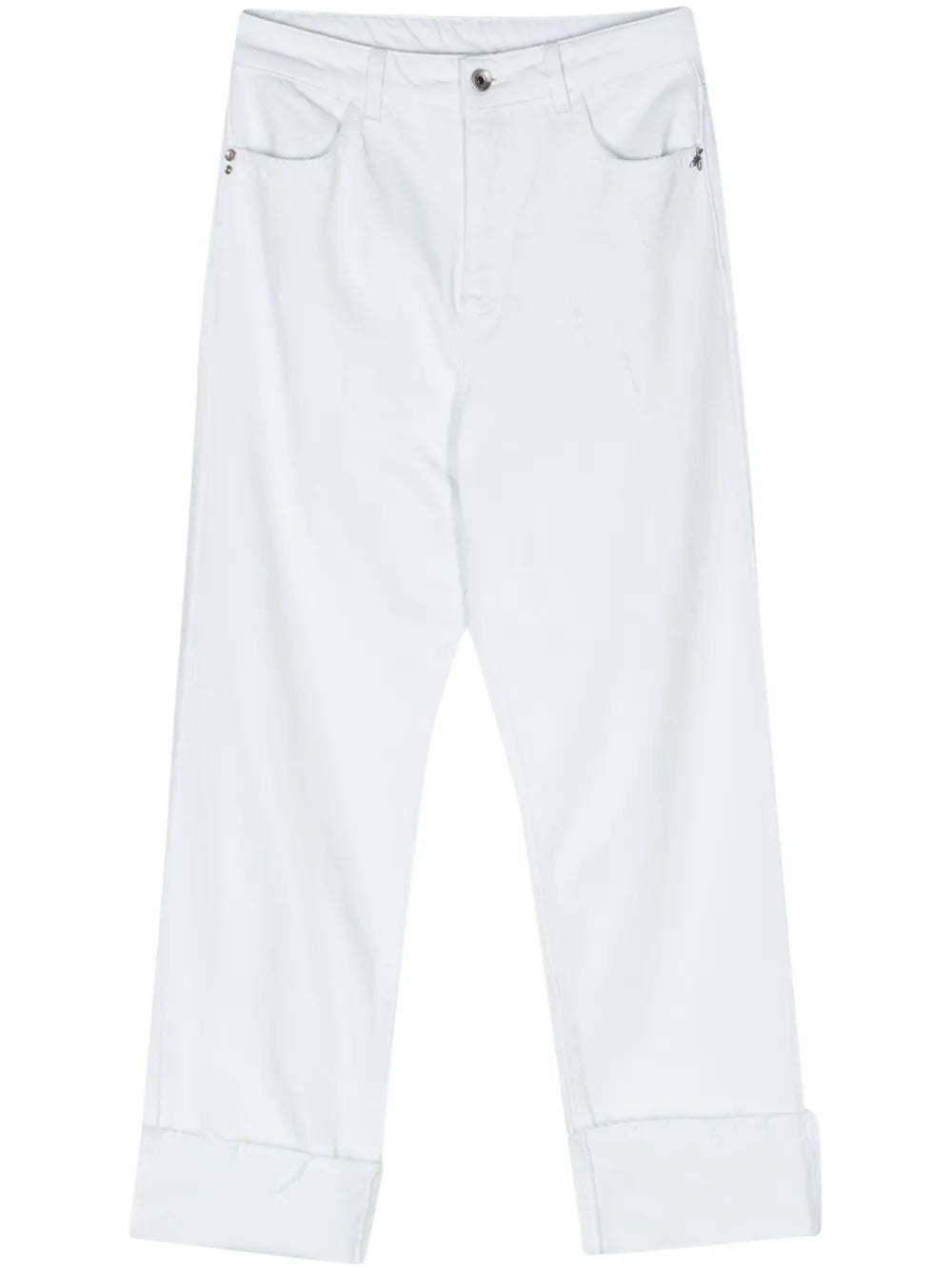 High-Rise Tapered Jeans