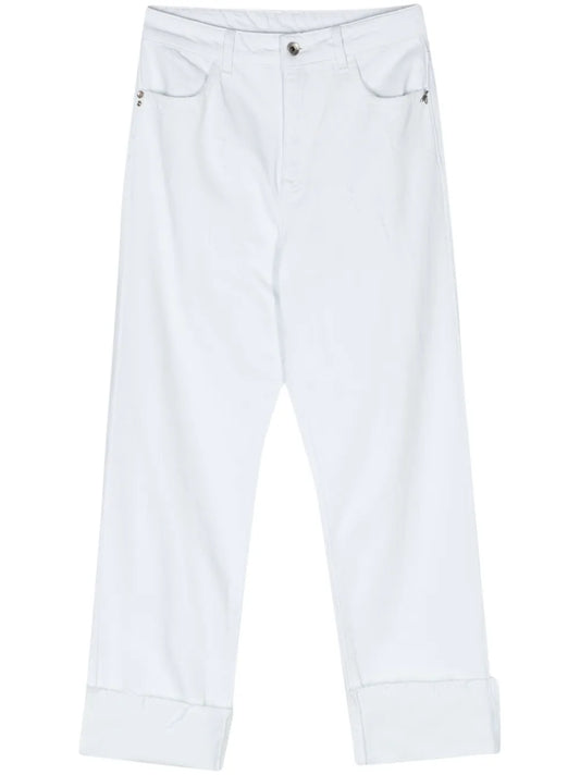 High-Rise Tapered Jeans