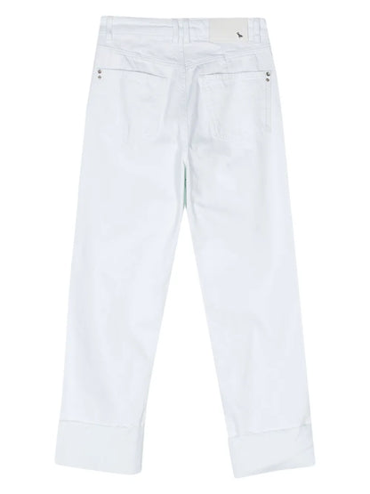 High-Rise Tapered Jeans