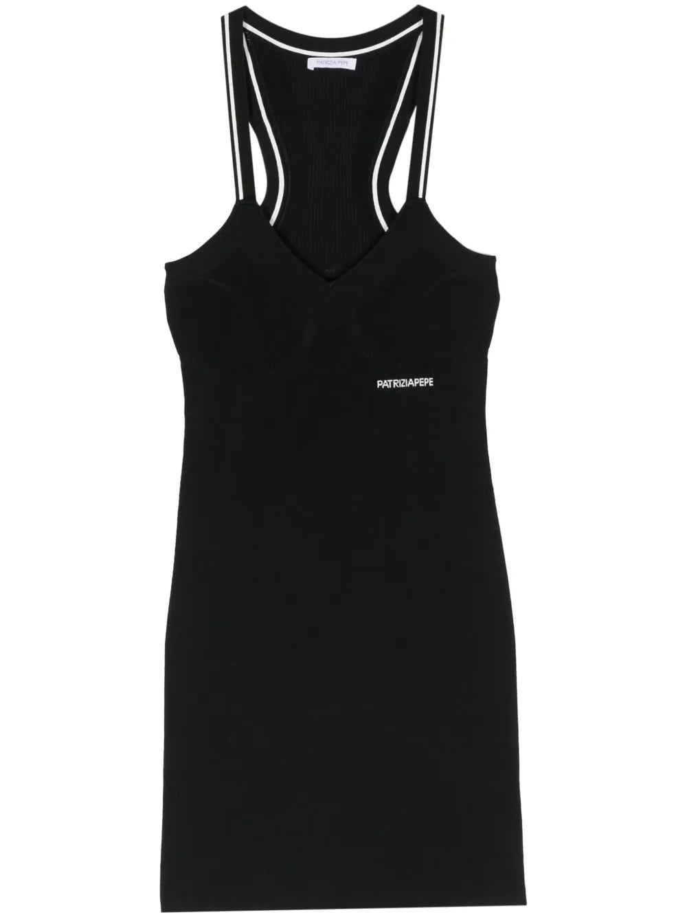 Jacquard-Logo Dress