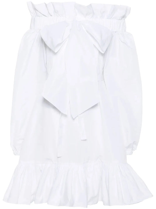 Volume Ruffled Minidress