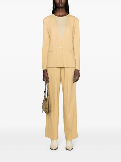 Manzil Single-Breasted Blazer
