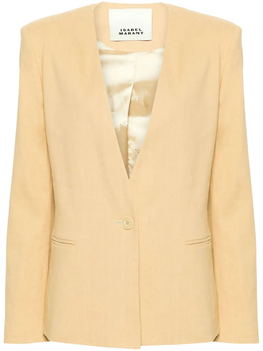 Manzil Single-Breasted Blazer