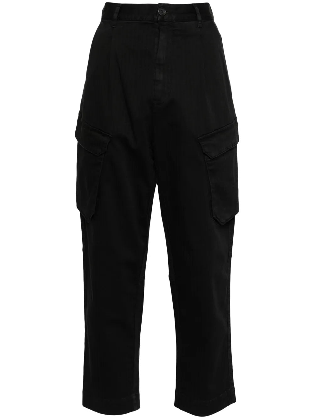 Tapered-Leg Cargo Trousers