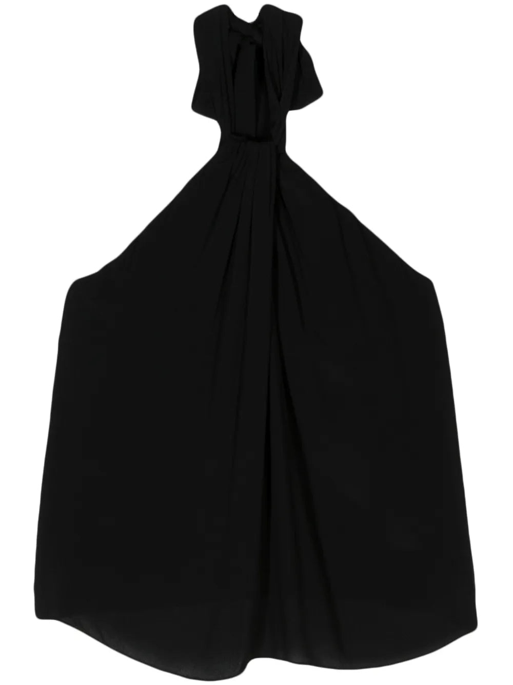 Halterneck Crepe Top