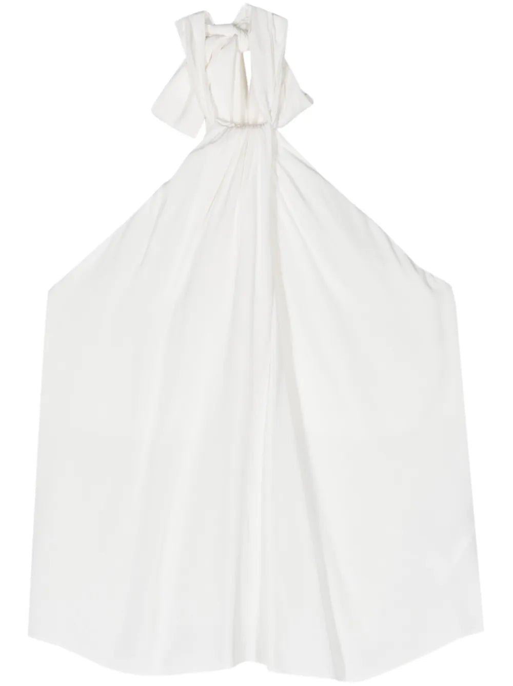 Halterneck Crepe Top