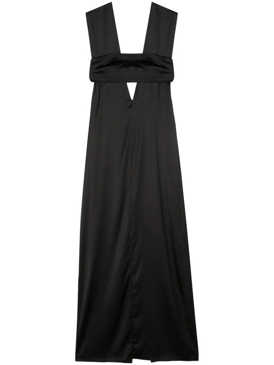 V-Neck Sleeveless Dress