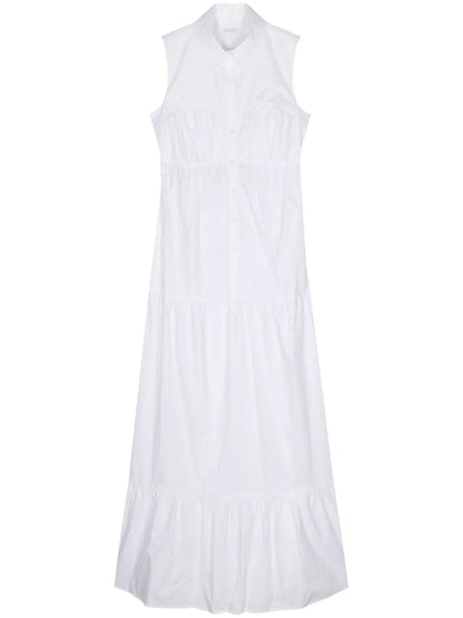 Poplin Maxi Shirt Dress