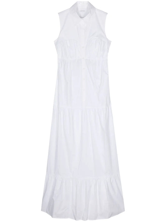 Poplin Maxi Shirt Dress