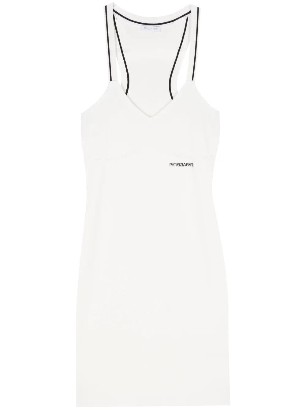 Jacquard-Logo Dress