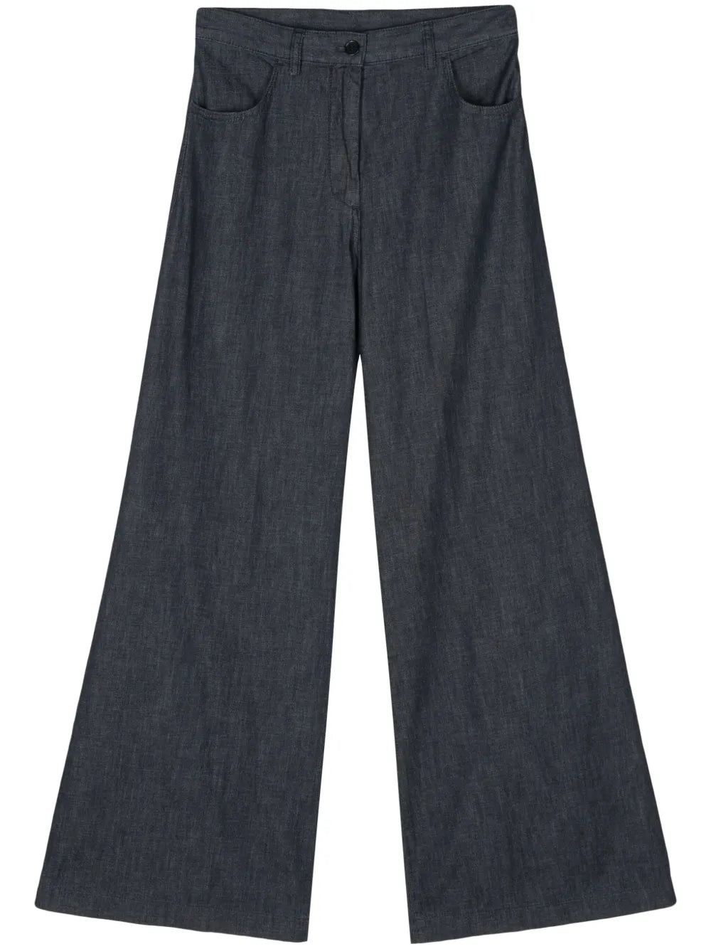 Mid-Rise Wide-Leg Jeans