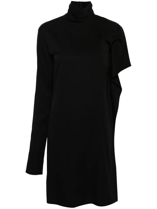 Circolo Crepe Midi Dress