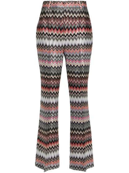 Zigzag Tailored Trousers