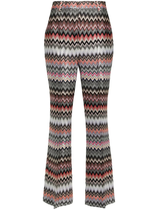 Zigzag Tailored Trousers