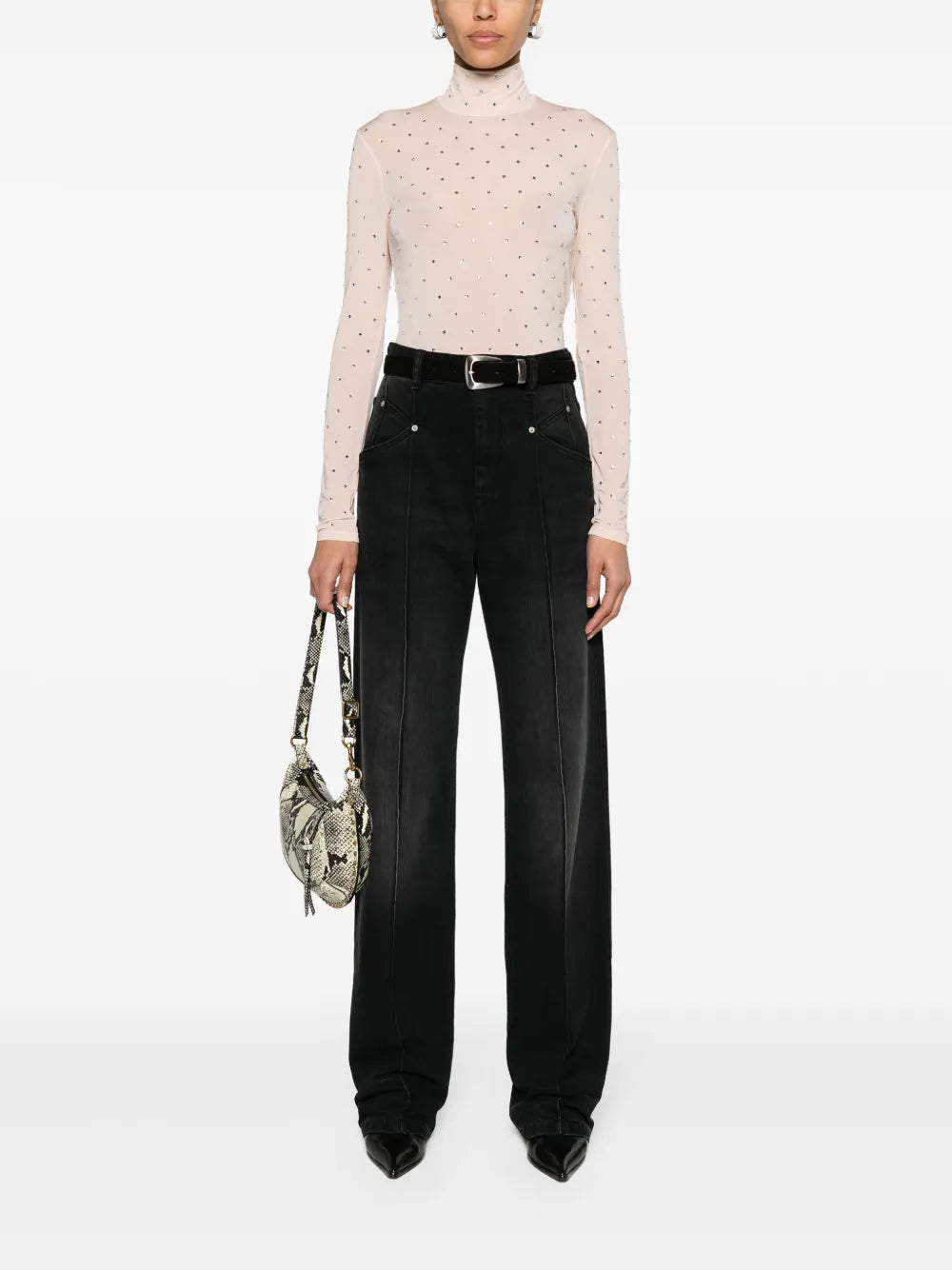 Nadege Straight-Leg Jeans
