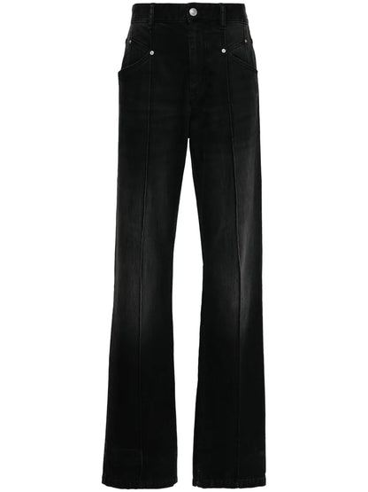 Nadege Straight-Leg Jeans