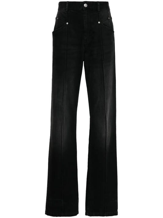 Nadege Straight-Leg Jeans