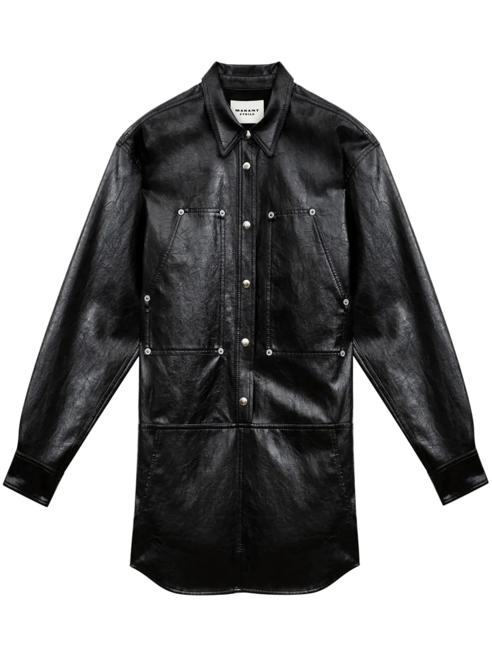 Ayali Faux Leather Dress