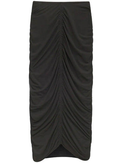 Vicky Ruched Midi Skirt