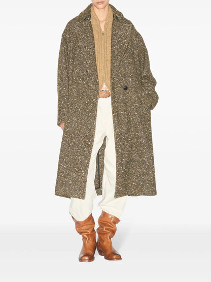 Horia Double-Breasted Coat