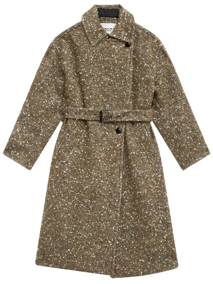 Horia Double-Breasted Coat