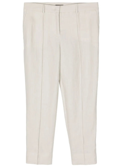 Harper Linen Cropped Trousers