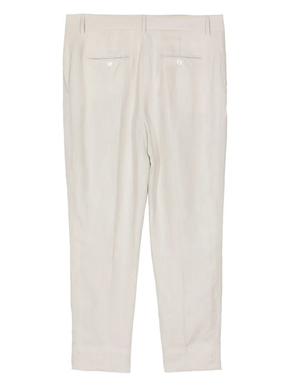 Harper Linen Cropped Trousers
