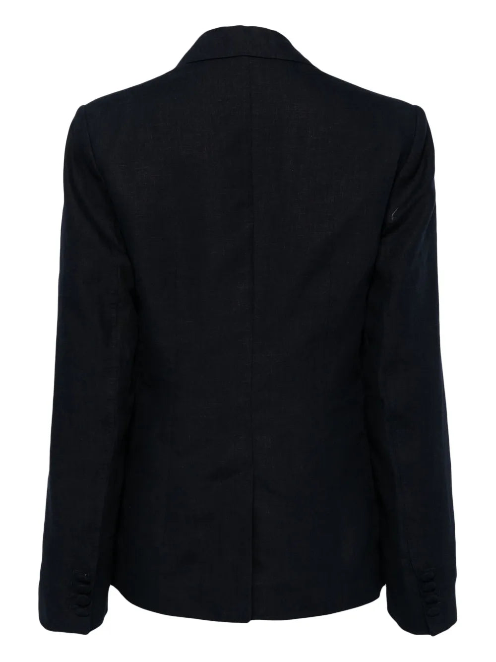 Chloe Linen Peak-Lapel Blazer