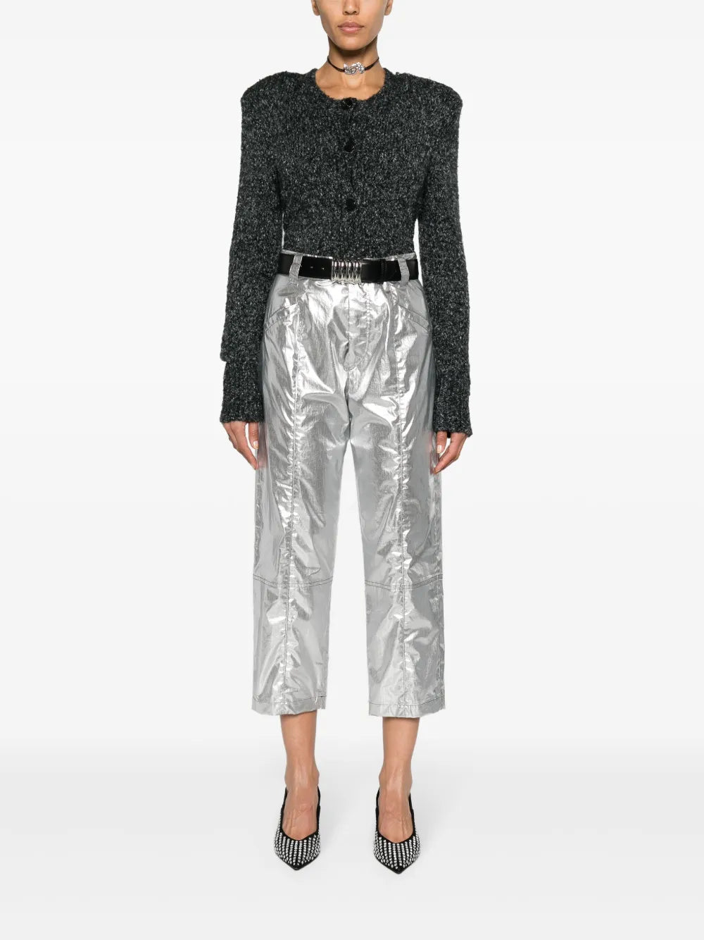 Aude Cropped Trousers