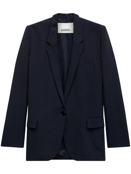 Omelia Pinstripe Blazer