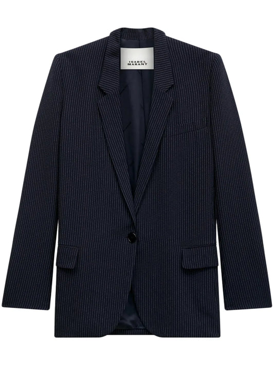 Omelia Pinstripe Blazer