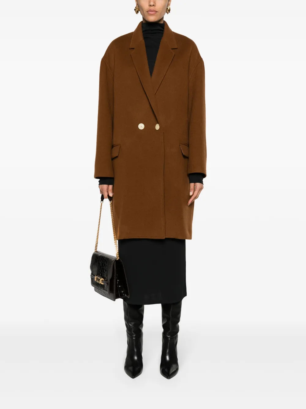 Efegozi Double-Breasted Coat