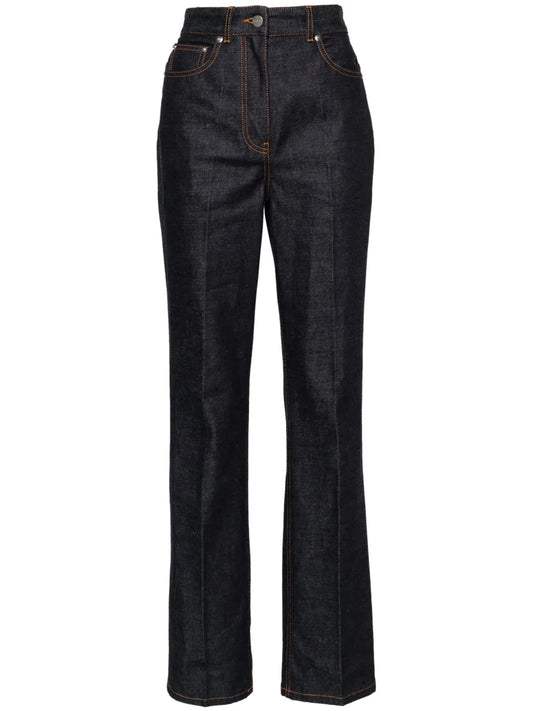 High-Rise Wide-Leg Jeans