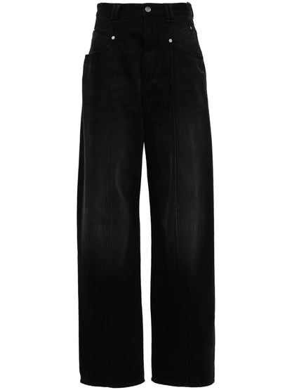 Vetan High-Rise Wide-Leg Jeans